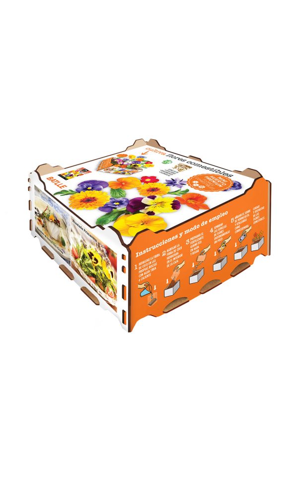 Mini Huerto Premium Flores Comestibles