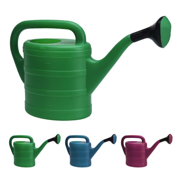 Regadera Plastico Verde 5 LT